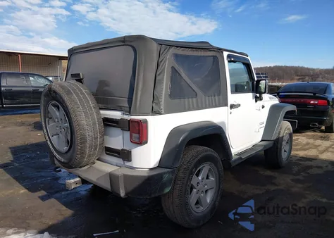 2014 Jeep Wrangler Sport из США, поврежденный, VIN 1C4AJWAG9EL143969